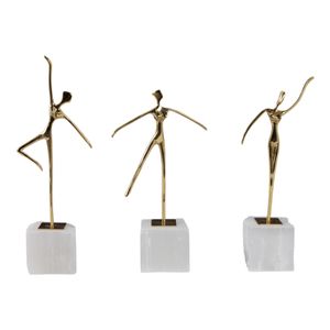 HOPEDALE SET OF 3 GOLD DECOR 13 (IN) 1