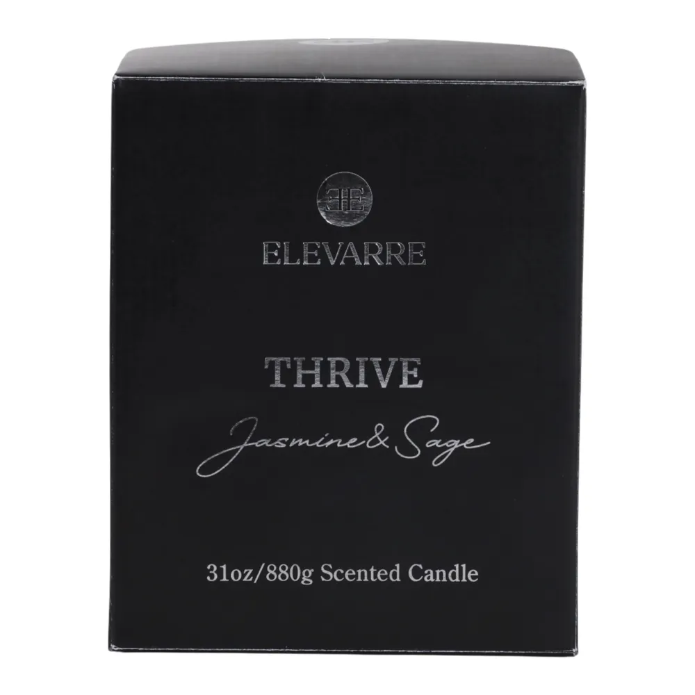ROWANSTONE THRIVE JASMINE & SAGE CANDLE 7 (IN)