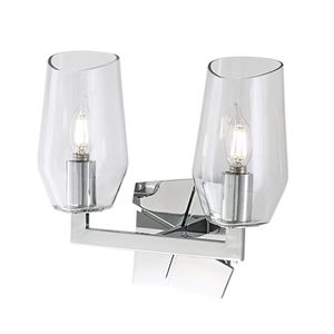 Gaia 11.5'' Wide 2-Light Vanity Light - Chrome 1