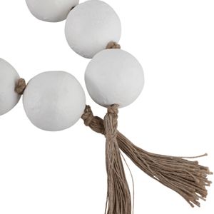 HAWLEYHAVEN WHITE BEAD 4 (IN) 6