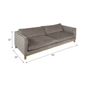 HESTONSIDE GRAY SOFA 32 (IN) 9