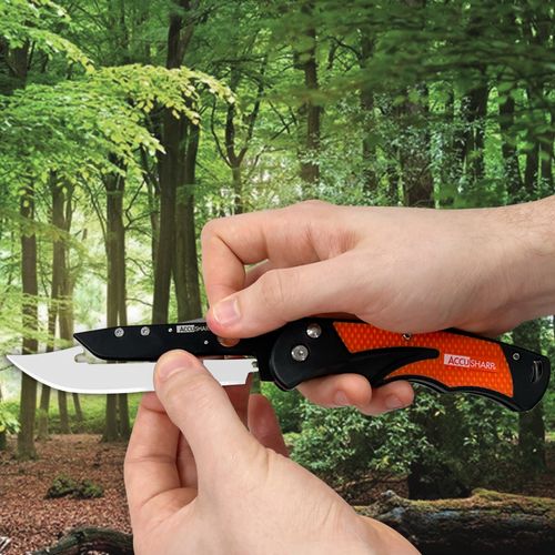 AccuSharp Razor Knife - Orange