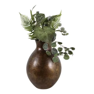 ELTONGROVE GOLD VASE 13 (IN) 3