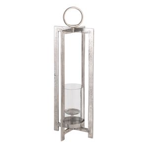 Wilmot Lantern - Large Silver 2