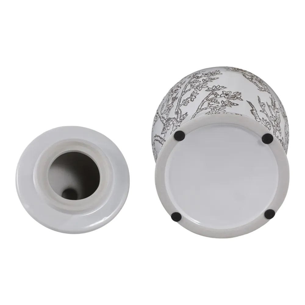 BARTONRUN WHITE CHINOISERIE 15 (IN)