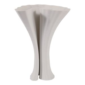 WRENMORE WHITE VASE 14 (IN) 1