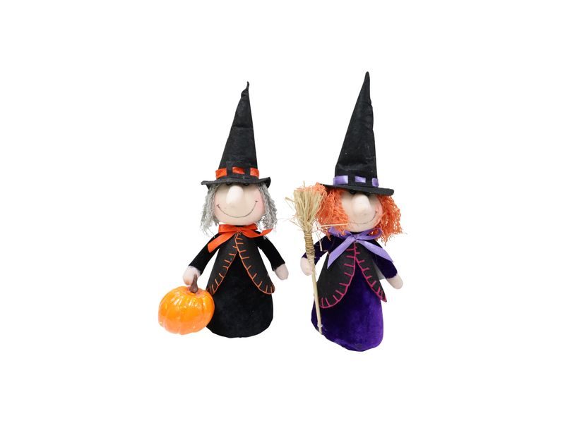 Assorted Halloween Witch Figurines – 11.8" 1