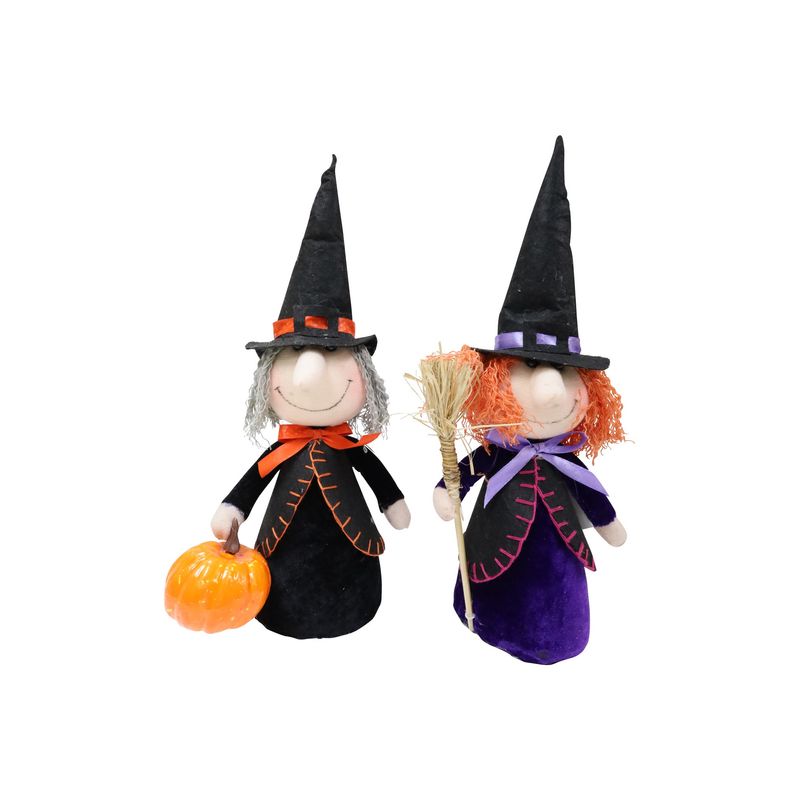 Assorted Halloween Witch Figurines – 11.8"