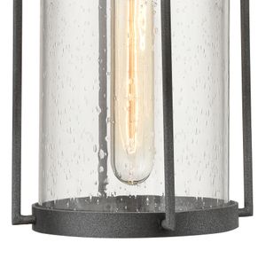 Catalonia 13.5'' High 1-Light Outdoor Sconce - Distressed Zinc 5