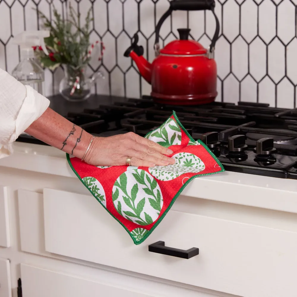 Scandi Ornaments Eco Dish Cloths (Set of 3)
