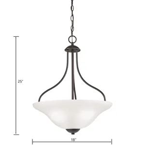 Conway 18'' Wide 3-Light Pendant - Oil Rubbed Bronze 2