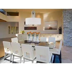 Pendenza 20'' Wide 3-Light Chandelier - Brushed Nickel 5