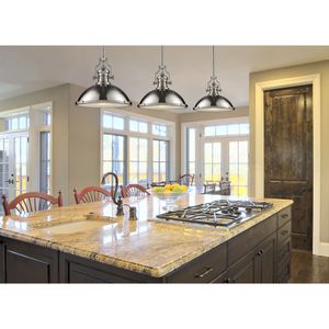 Chadwick 17'' Wide 1-Light Pendant - Polished Nickel 2