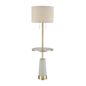 Below the Surface 63'' High 2-Light Floor Lamp - Polished Concrete 2