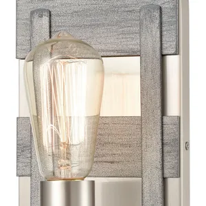 Brigantine 9″ High 1-Light Sconce - Weathered Driftwood 4