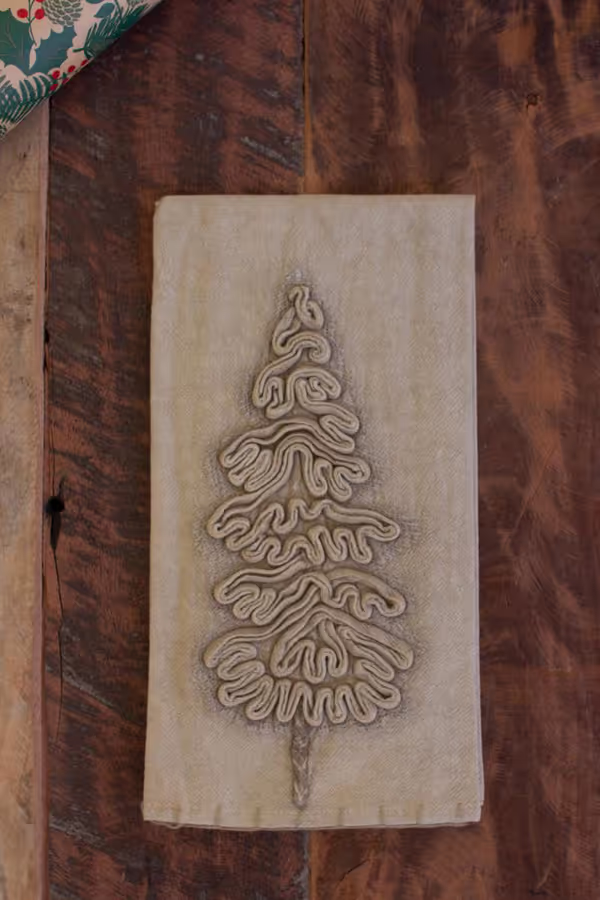 Set of 3 Christmas Tree Kitchen Towels
