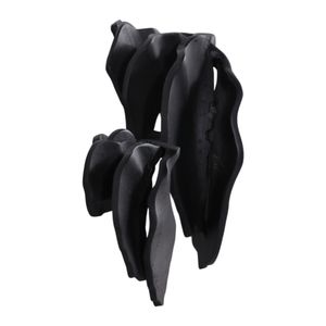 JORDANFORD SET OF 3 BLACK WALL SCULPTURES 11 (IN) 4