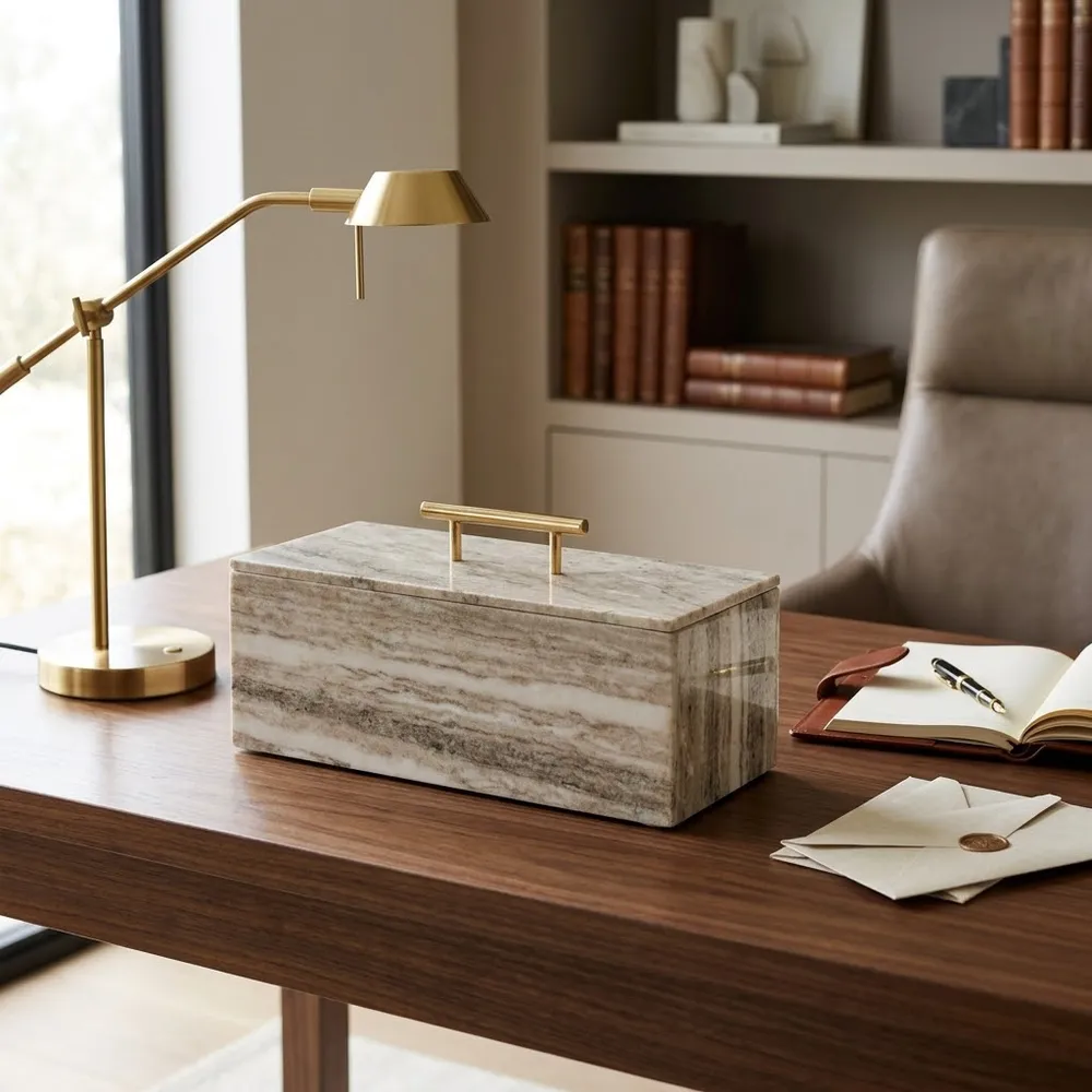 GLOVERGATE IVORY BOX 8 (IN)