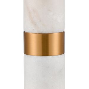 Sureshot 15'' High 1-Light Table Lamp - Aged Brass 4