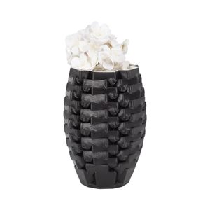 OLIVERSTONE BLACK VASE 11 (IN) 3