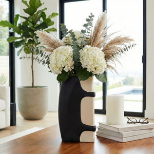 COLVINHOLM BLACK VASE 18 (IN) 11
