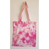 CANVAS WRISTLET - PINK/BLUE TIE-DYE 1