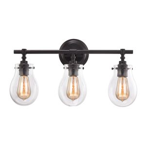 Jaelyn 21'' Wide 3-Light Vanity Light - Oil Rubbed Bronze 1
