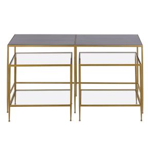 Carrick Nesting Console Table - Set of 3 Dark Mahogany 10