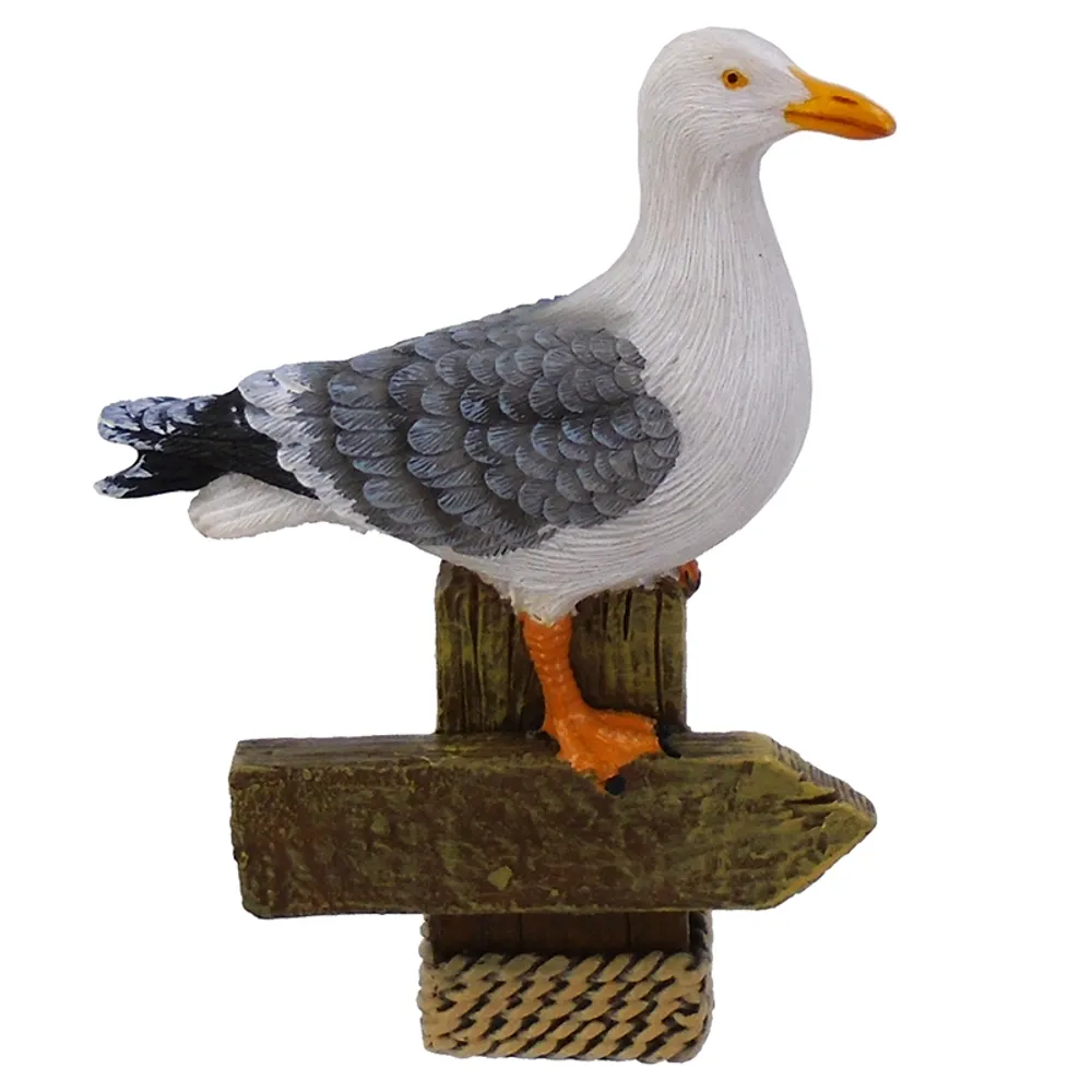 3" SEAGULL ON POST FIGURE