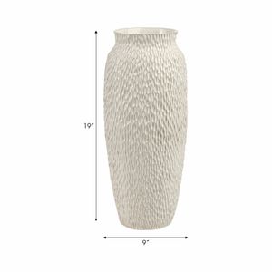 BENNETSIDE WHITE VASE 20 (IN) 9