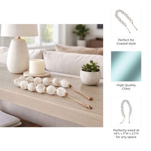 HARLAN CLEAR BEAD 3 (IN) 9