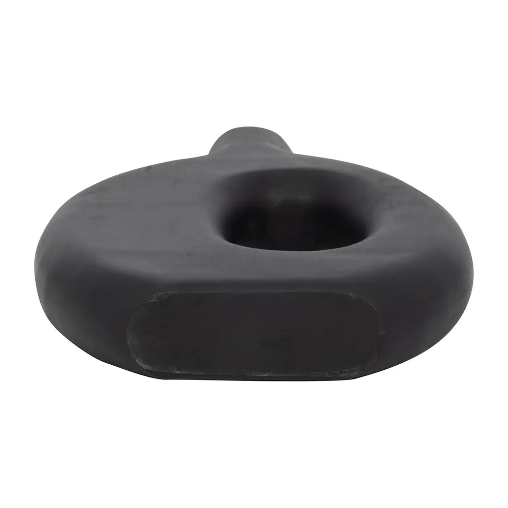 GRIFFINMOOR BLACK VASE 14 (IN)
