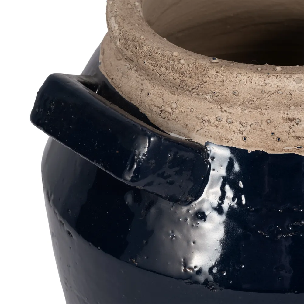 CLYDELAND BLUE VASE 11 (IN)