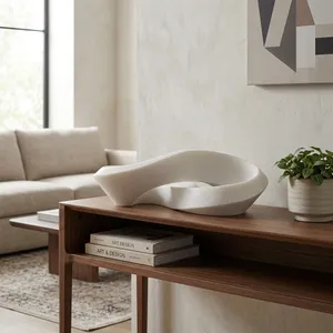 TILTONHAM WHITE DECOR 6 (IN) 2