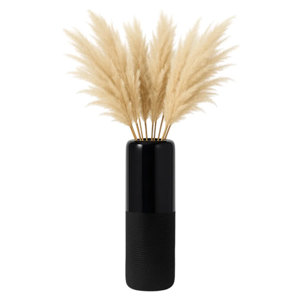 BECKHAVEN BLACK VASE 18 (IN)