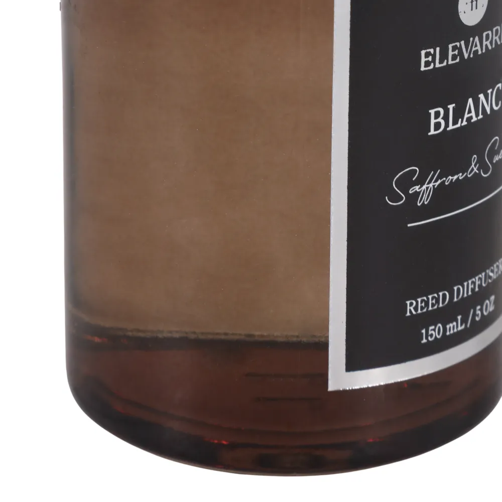 BURTONRUN BLANC SAFFRON & SUEDE CANDLE 8 (IN)