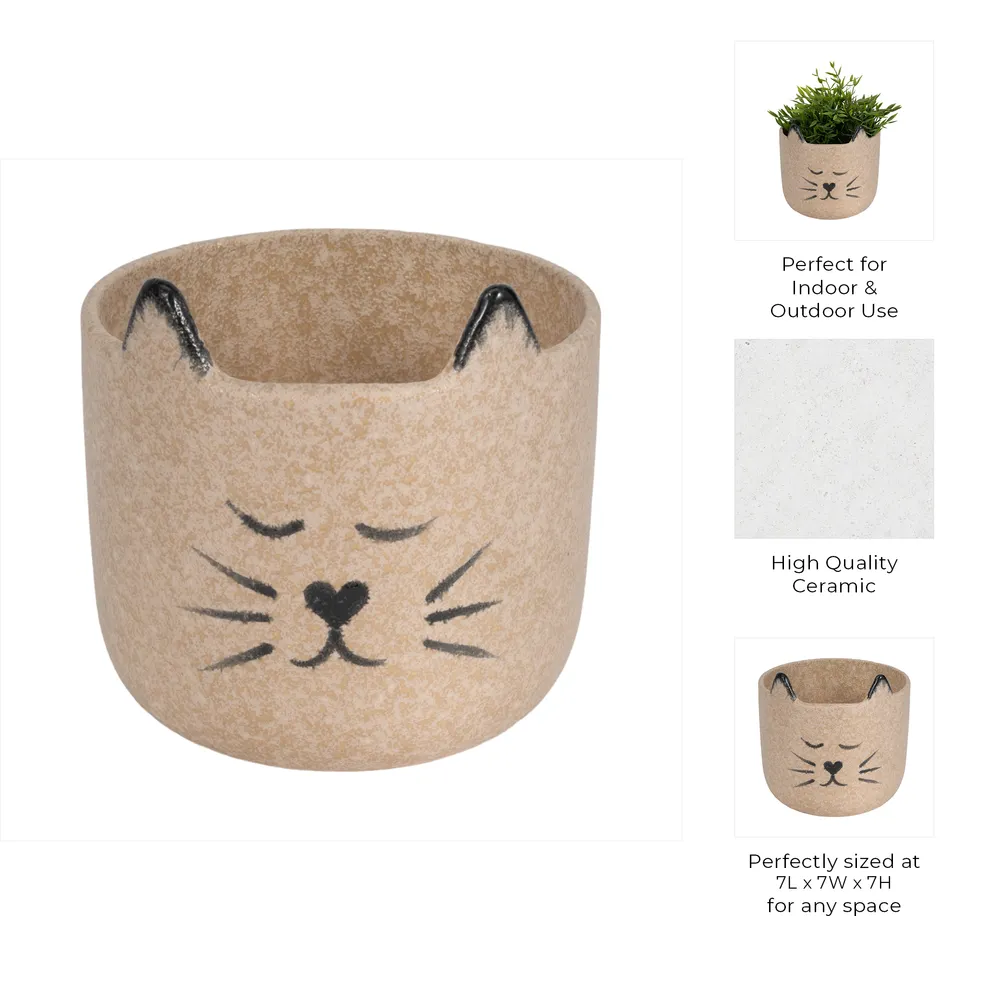 TUCKERCREST TAN PLANTER 7 (IN)