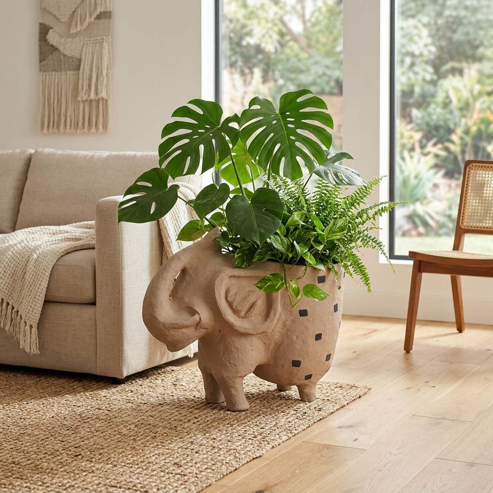 WELDONCLIFF IVORY PLANTER 21 (IN)