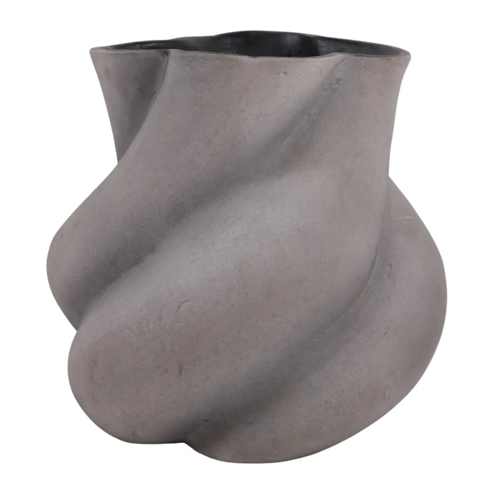 BROGANCREST GRAY VASE 10 (IN)
