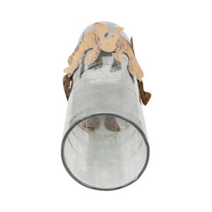 ASHWORTH GRAY CANDLE HOLDER 20 (IN) 6