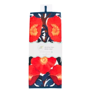 Icelandic Poppies Quick Drying Mat 4