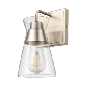Brookville 9'' High 1-Light Sconce - Satin Nickel 2