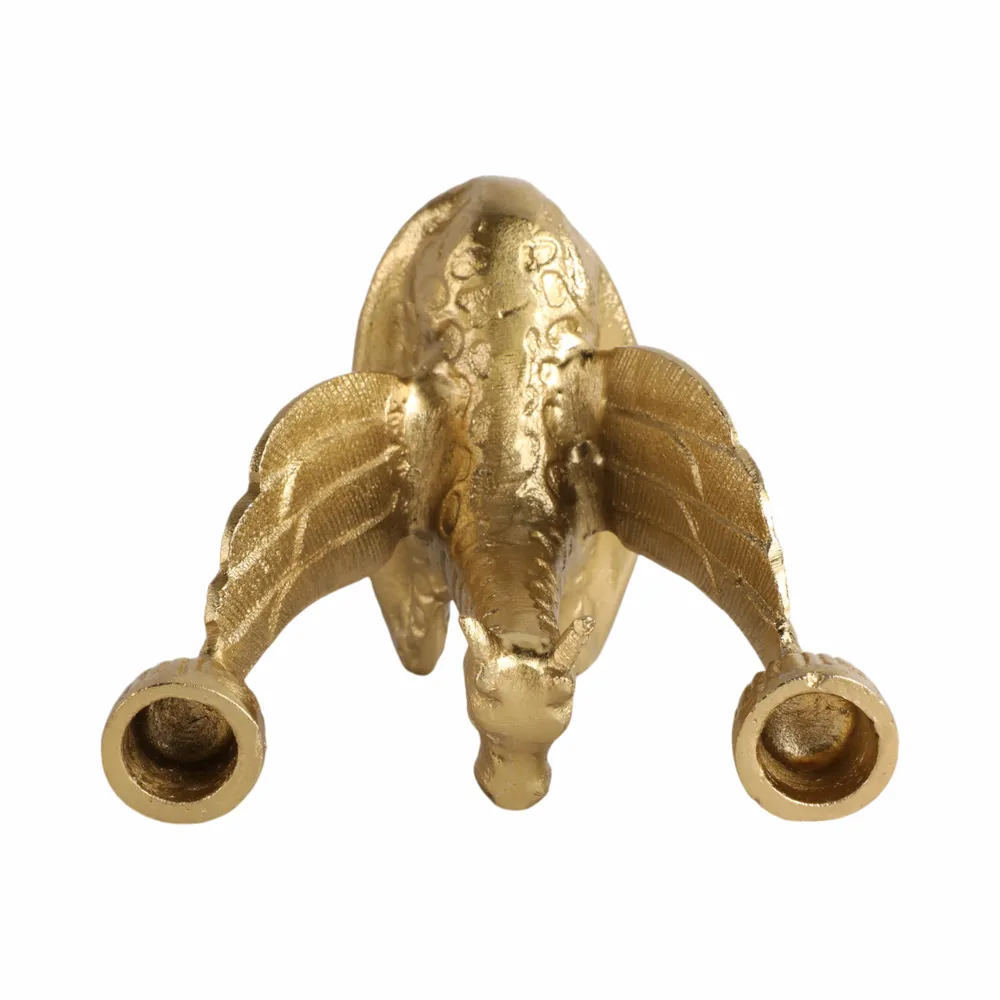 JORDANCREST GOLD CANDLE HOLDER 6 (IN)