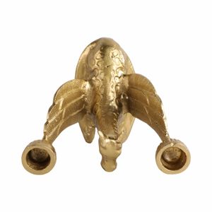 JORDANCREST GOLD CANDLE HOLDER 6 (IN) 8