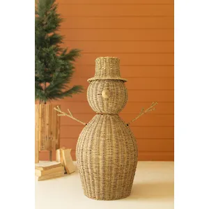 Woven Vine Snowman 1