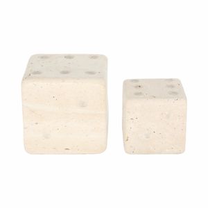 HAROLDPORT SET OF 2 IVORY DECOR 4 (IN) 4