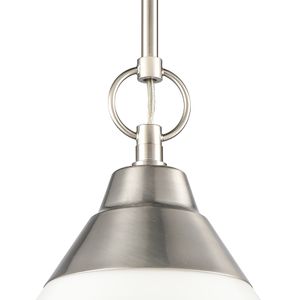 Sven 12'' Wide 1-Light Mini Pendant - Satin Nickel 3
