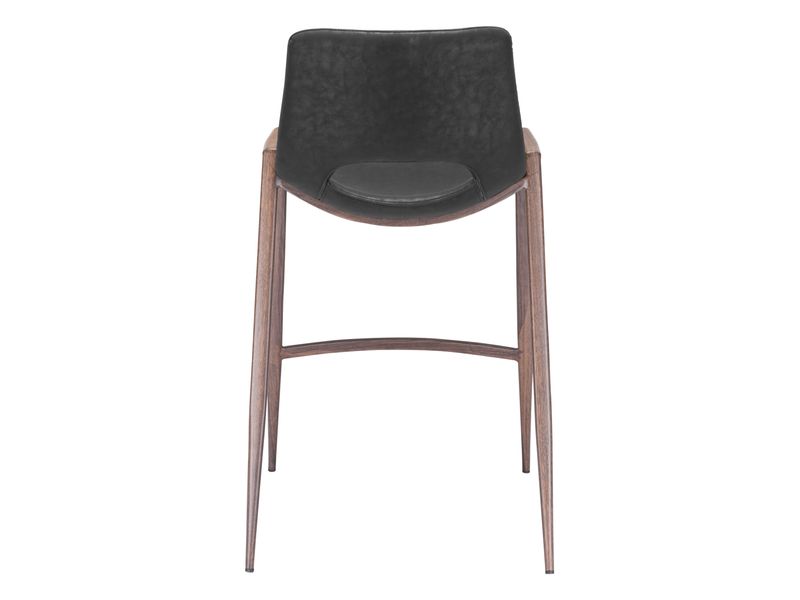 Desi Counter Stool Black & Walnut 5