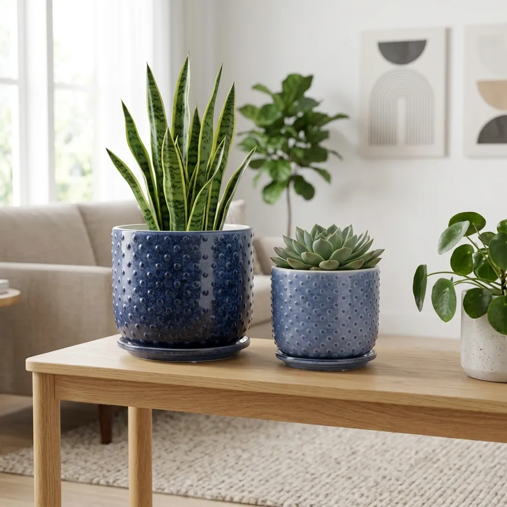 FIONAOAK SET OF 2 PLANTER 7 (IN)