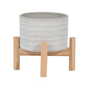 MIABROOK IVORY PLANTER 6 (IN) 3